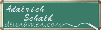Adalrich Schalk Visitenkarte
